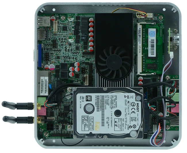 Недорогой мини ПК Mac с Windows предустановленным HTPC 3 года гарантии 1080P Intel Core i5 I7 J1800