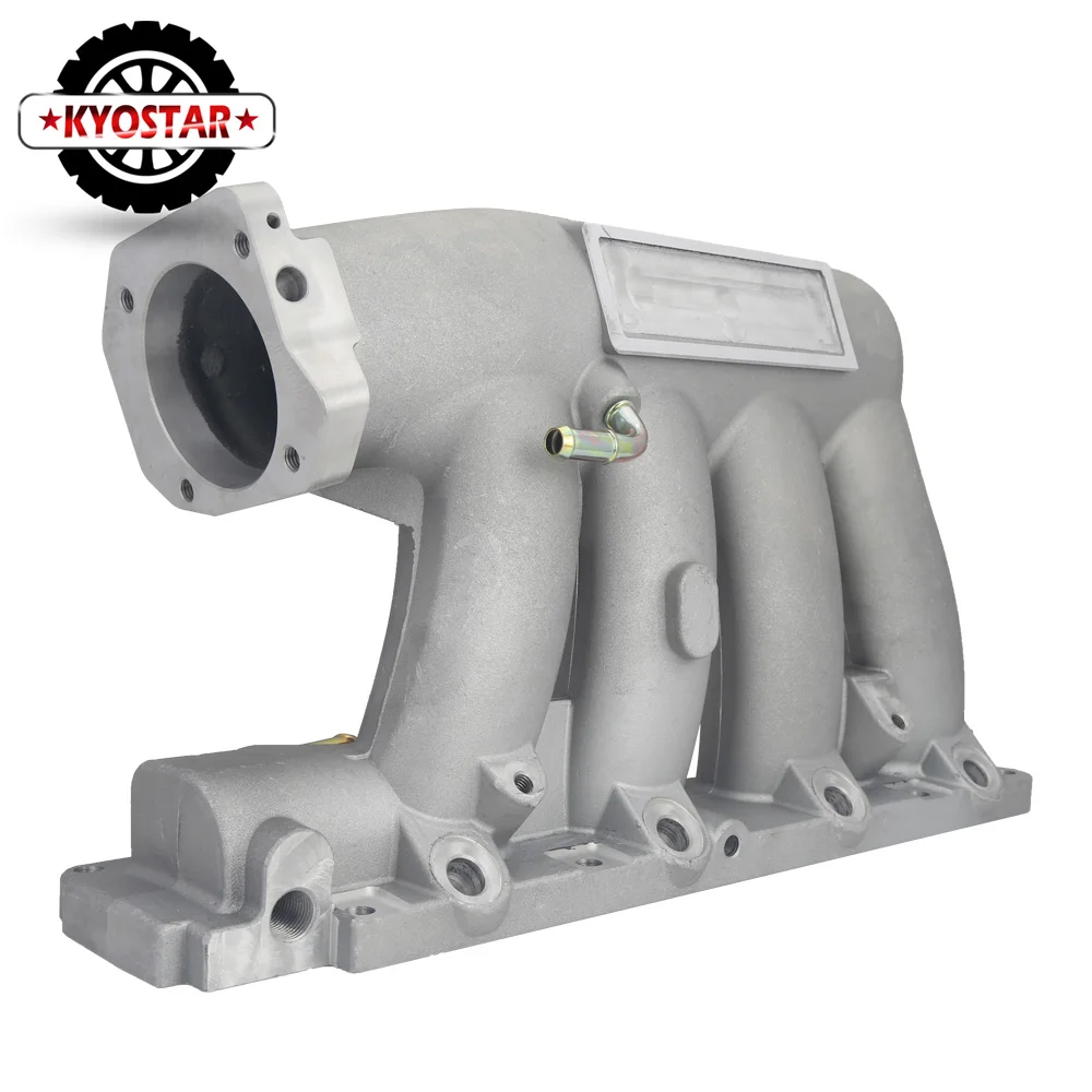 Silver-With Sku logo Алюминиевый впускной коллектор для 06-11 Honda Civic 04-08 Acura TSX K20Z3 K20A2, A3, Z1 K24A1, A4 A8, Z1 - Цвет: Silver-With Sku logo