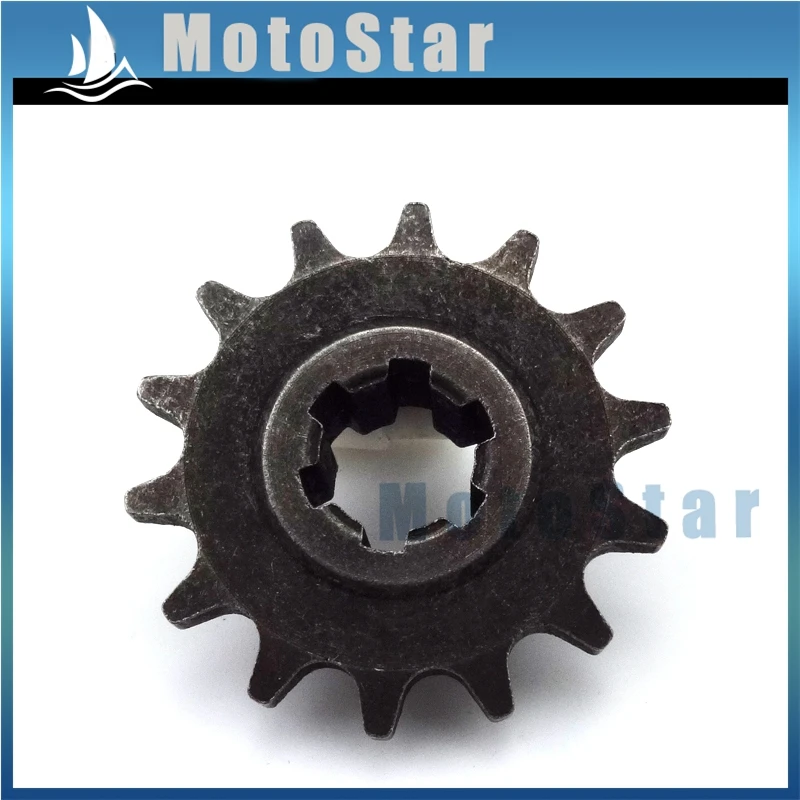 Minimoto передняя муфта барабан Коробка передач зубчатая цепь Звездочка T8F 14 зубьев