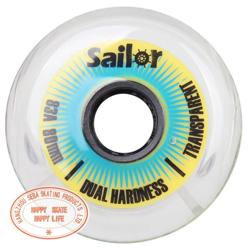 Japy скейт Sailor 83a 88a двойной твердости конька Колёса слалом роликовых коньках для