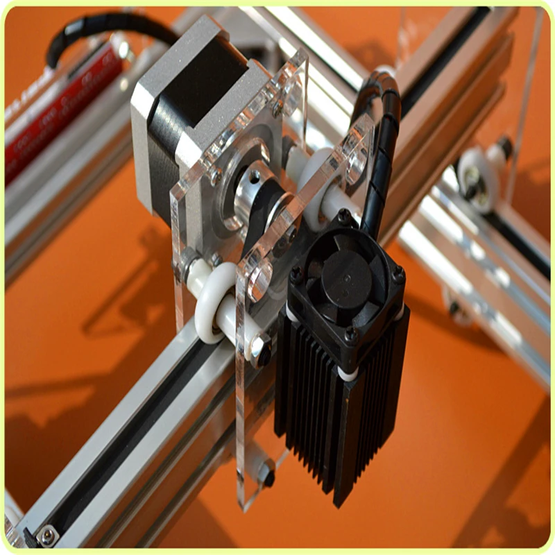 DIY Лазерный станок лазерный гравировальный режущий плоттер 200 МВт Миниатюрная