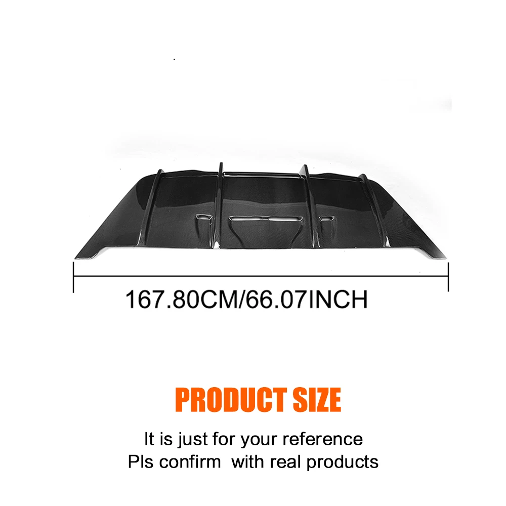 Carbon Fiber Car Rear Bumper Extension Lip Diffuser for Mercedes Benz C Class W205 C205 Coupe Only 15-17 C63 AMG S C300 | Автомобили и