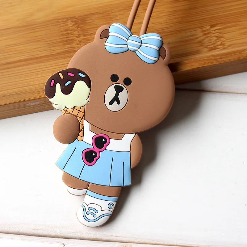 Новинка Kawaii чемодан багажные бирки мультфильм ID адрес держатель багажная этикетка кремнезема Ge идентификатор дорожные аксессуары для женщин