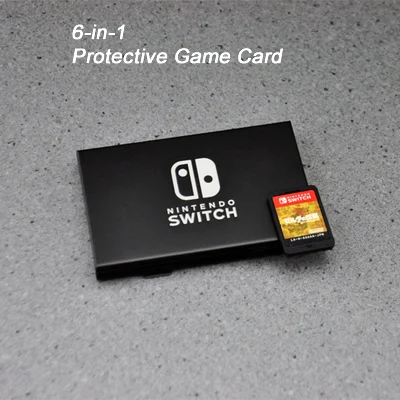 Новый металлический защитный картридж для игровых карт 6 в 1 чехол переключателя