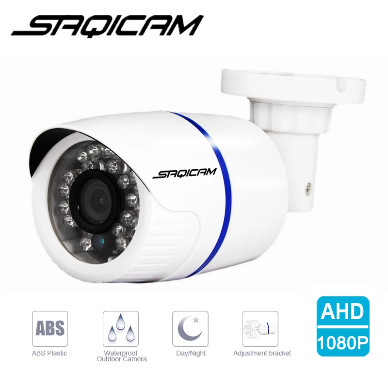 Saqicam 4CH безопасности Камера Системы 1080N 2 шт. 1080 P HD Ночное видение CCTV видео s