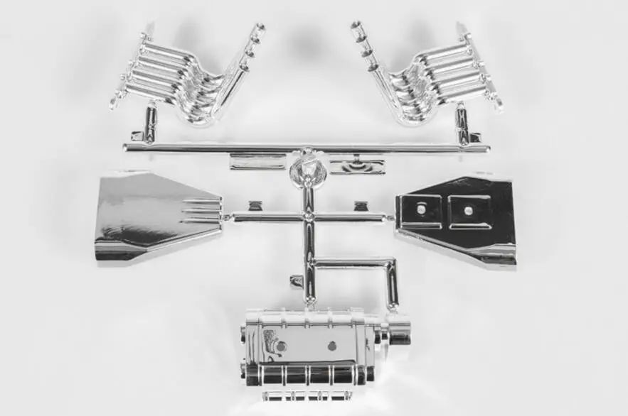 Детали мотора грузовика Axial 1/10 SMT10 AX31355|grave digger| |