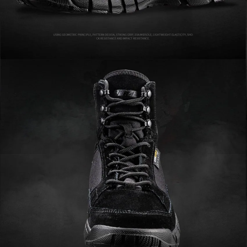 New special forces ultra light military boots outdoor light army fan tactical boots desert combat jungle hunting hiking shoes