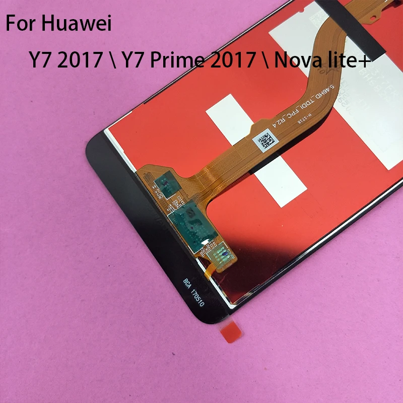 5 ''Новый Для Huawei Y7 2017/Y7 Prime 2017 TRT-LX2/Nova Lite + TRT-LX1 Полный ЖК-дисплей кодирующий