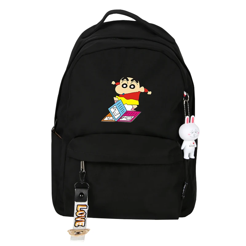 9 Crayon Shin-chan рюкзак с принтом Kawaii детские школьные сумки леденцовых цветов женский милый рюкзак туристический рюкзак Ainme Bagpack - Цвет: 9