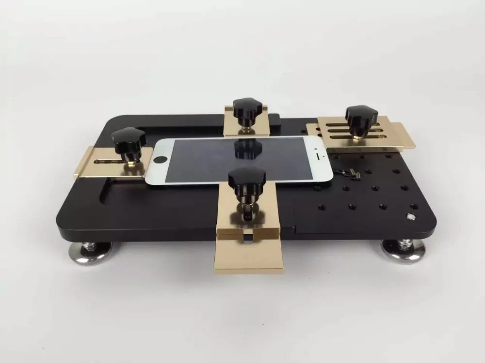 Универсальная металлическая форма для мобильного телефона Черная Форма