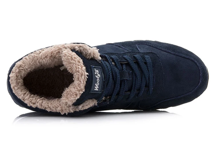 Men Boots Fashion Men Winter Shoes Plus Size Ankle Boots Winter Casual Sneakers Male Keep Warm Unisex Boots Chaussure Homme