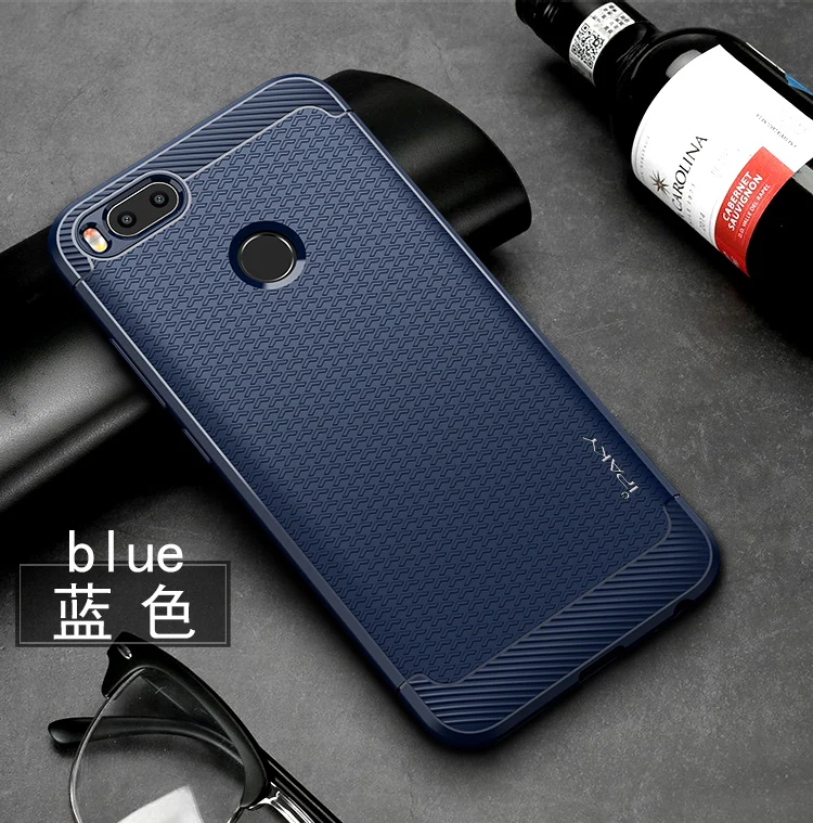 Xiaomi mi A1 Чехол IPAKY силиконовый мягкий чехол для Xiaomi mi 5X текстура ударопрочный корпус xio mi A1 mi 5X global Phone Shell Чехол