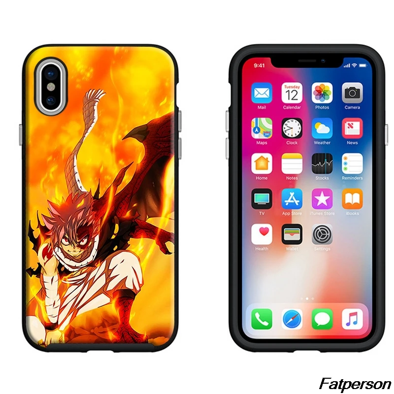 Феи Хвост Черный Мягкий Силиконовый ТПУ чехол для телефона Apple iPhone X10 8plus 7 7plus 6s 6plus