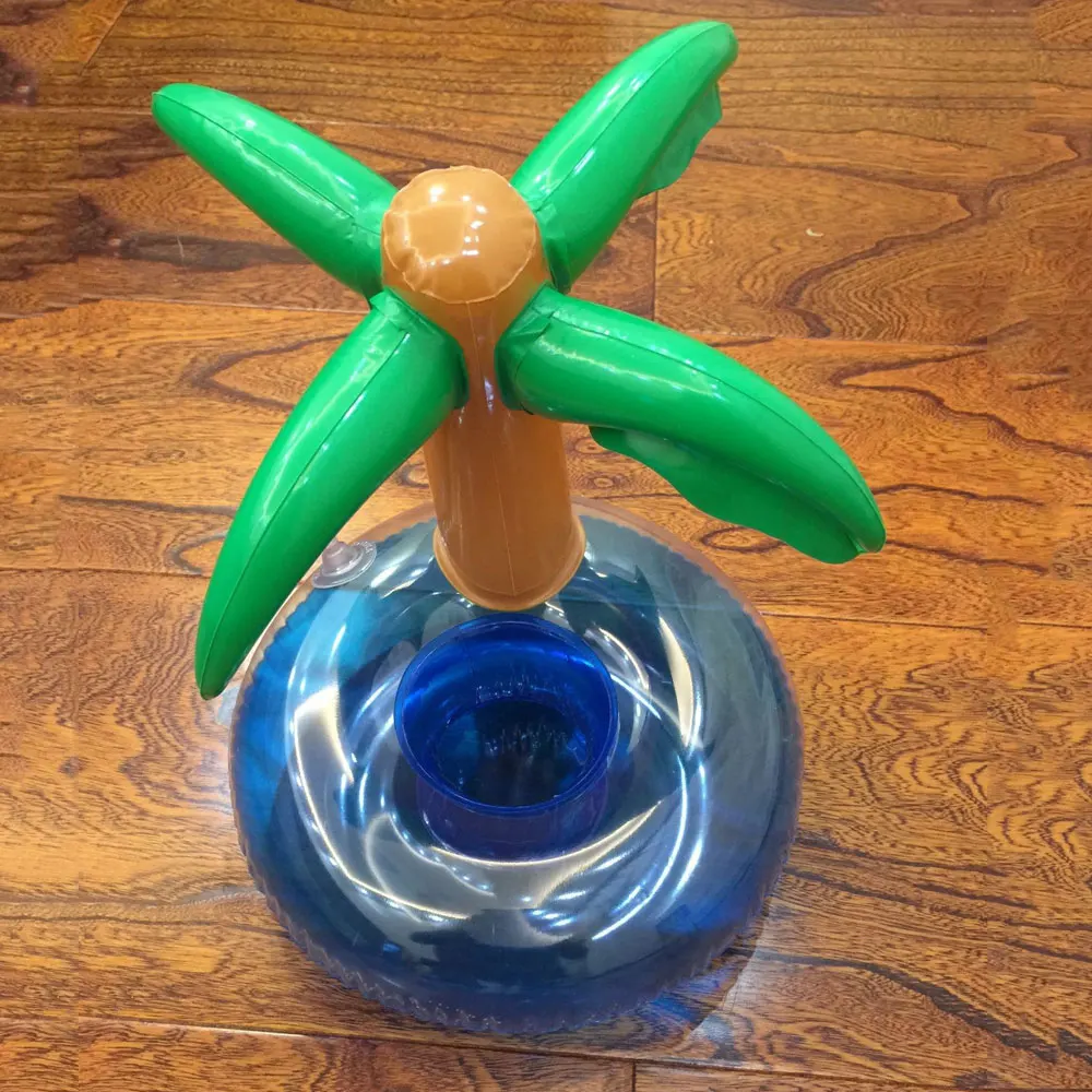 Надувной бассейн Rowsfire плавающий пальма держатель бутылки для напитков сотовый