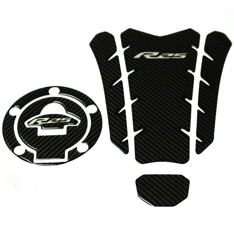 3D наклейка ADESIVI эмблема защитный Танк Pad Cas cap Fit YAMAHA YZF R25