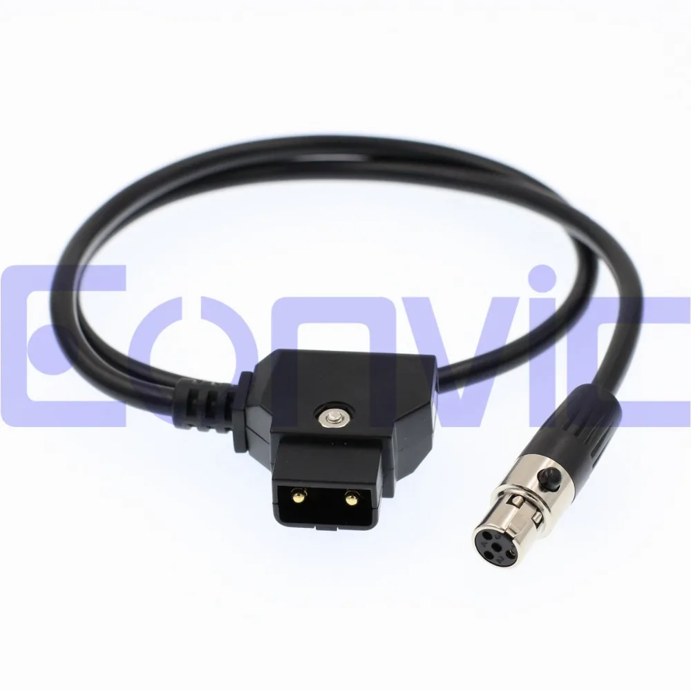 Tvlogic VFM 5.6&quot Monitor 39' D-Tap Male to Female (Tinny) MINI XLR 4 Pin cable | Wiring Harness