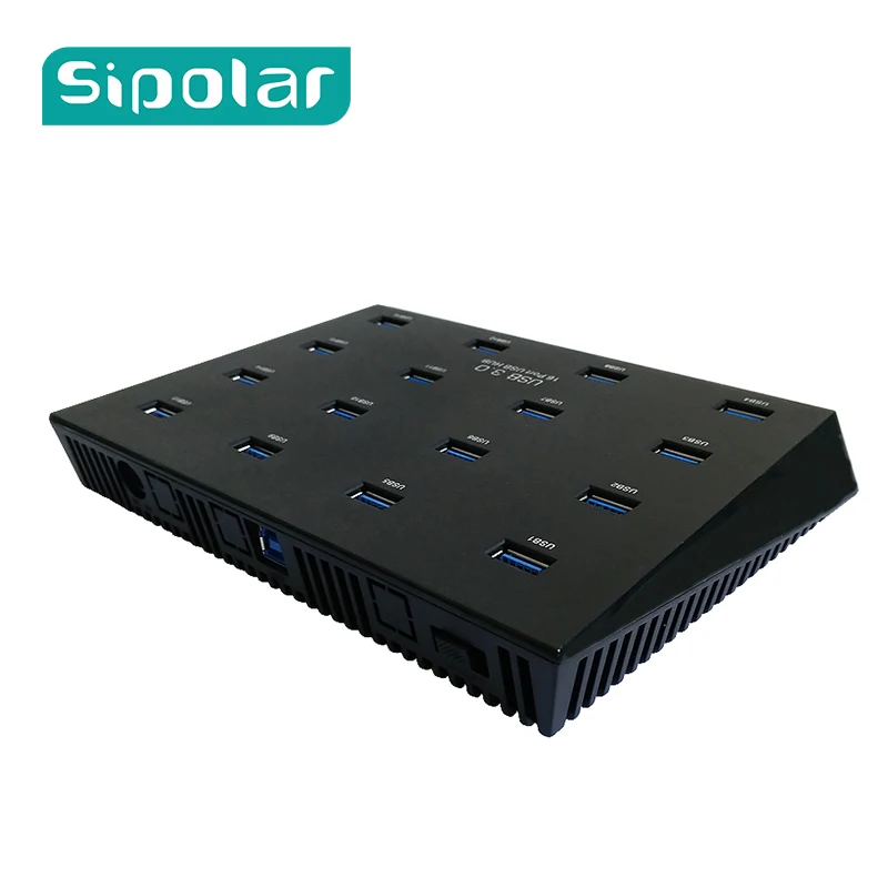 Sipar Industriel 16 портов USB 3,0 концентратор быстрая скорость передачи данных для usb Дубликатор и копировальная машина