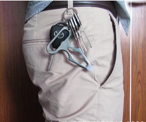EDC GEAR AOTDDOR инструмент для защиты Отвертка открывалка бутылок многофункциональный