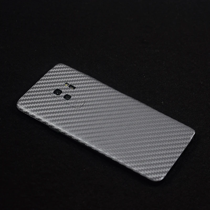 YIESOM 3D Carbon Fiber Skins Back Film For Samsung Galaxy S9 Plus Body Paste Protective Stickers GALAXY S8 | Мобильные телефоны и
