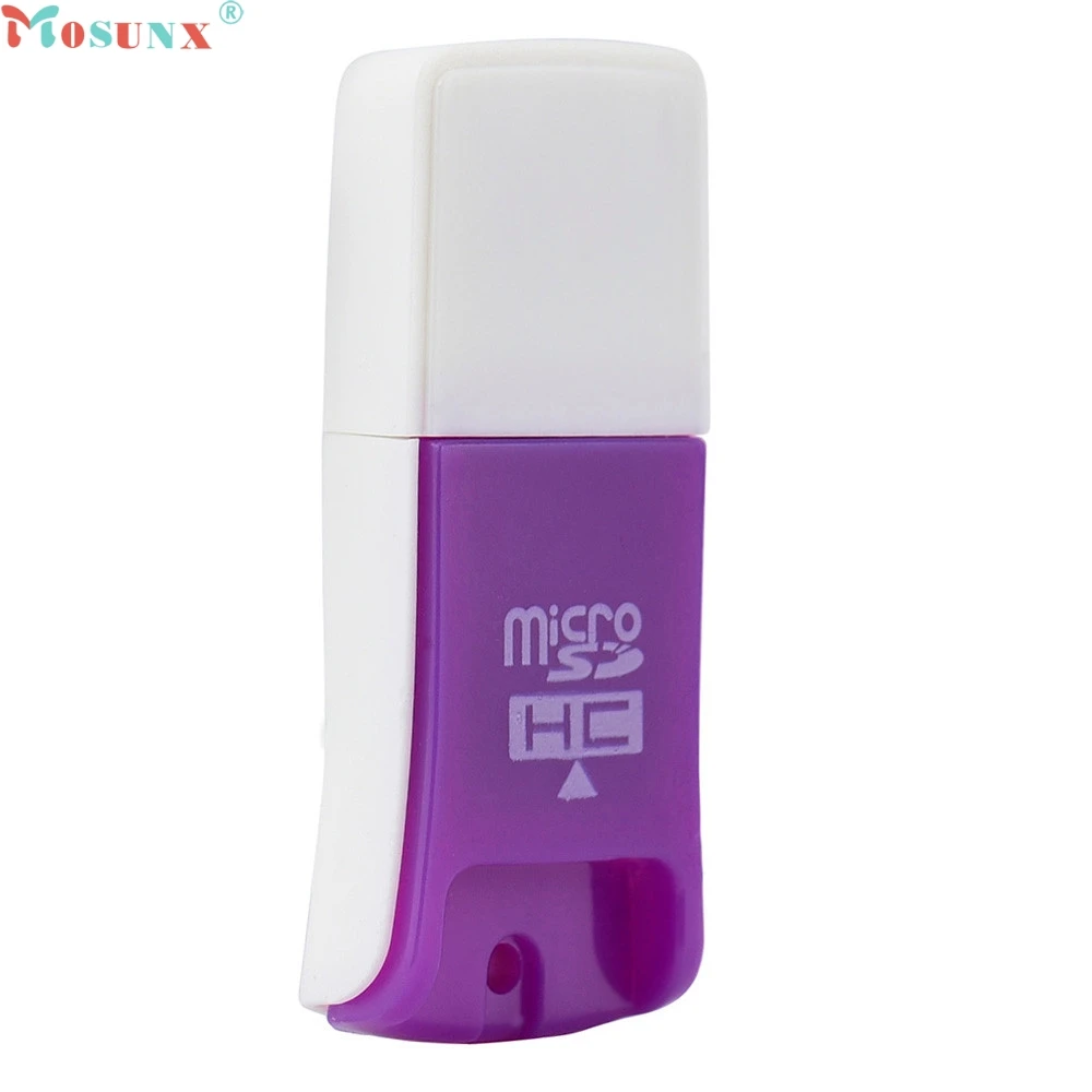 

Mosunx Simplestone High Speed Mini USB 2.0 Micro SD TF T-Flash Memory Card Reader Adapter 0307