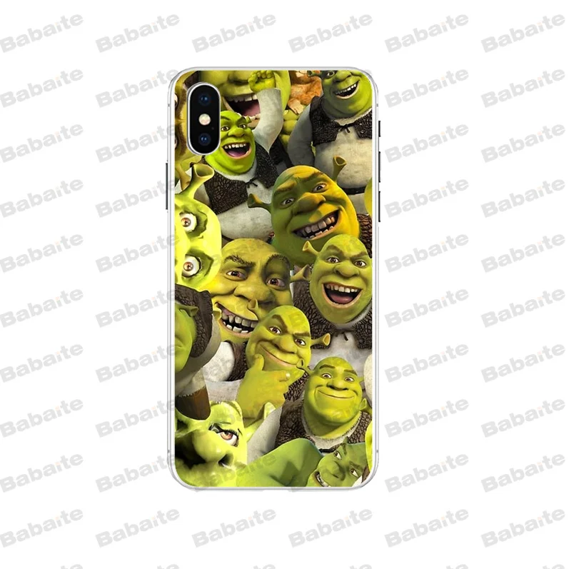 Babaite Green Shrek Popular Custom TPU Phone Cover for iPhone 8 8Plus 5 5S 6 6S 7 7plus X XS MAX XR - Цвет: A3