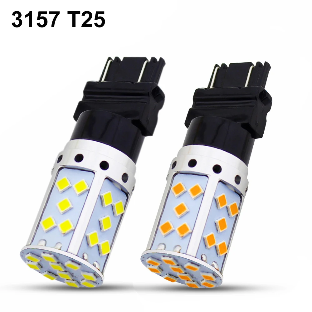 1 шт. светодиодные лампы T25 3157 с 35 чипами 3030 SMD|Сигнальная лампа| |