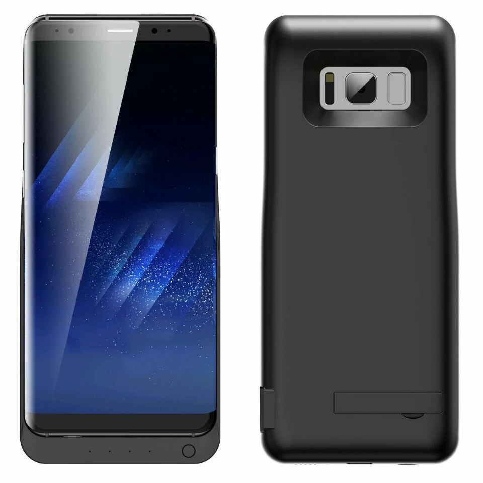 Новый чехол для Samsung Galaxy S8 5500 мАч портативный Перезаряжаемый внешний аккумулятор