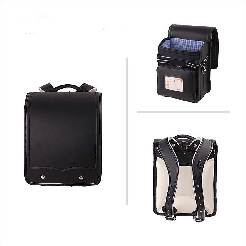 

Hot Child Randoseru Fashion School Bags for Boy and Girl Children Backpack Japanese Student BookBag Kids Large Primary Schoolbag