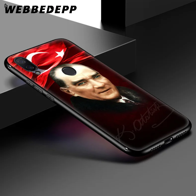 Turkey Mustafa Kemal Ataturk Soft Case for Xiaomi Redmi K20 7A 4A 4X 5 5A 6 6A S2 Note 8 4 7 Pro Plus Prime |