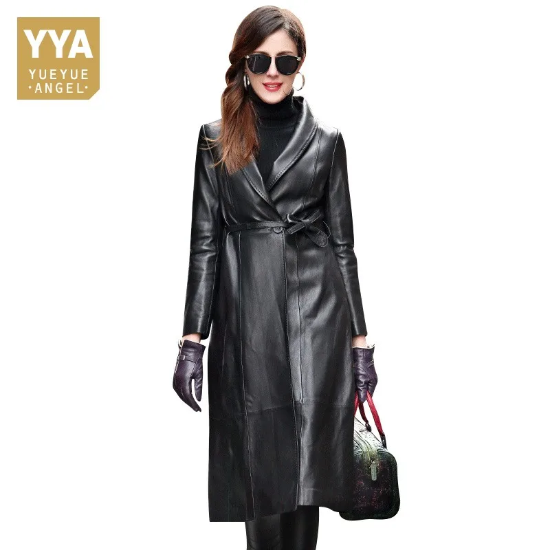 

100% натуральная кожа; Женские туфли-лодочки куртка ремень Длинная дубленка женский 2021 сезон осень-зима; Модные женские облегающие ногу высок...