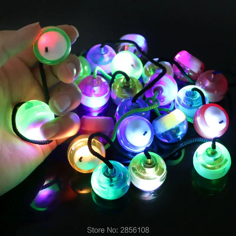 LED Fidget Toys Begleri Thumb Knuckles патчи Набор управления рулон игры палец Yoyo игрушка для