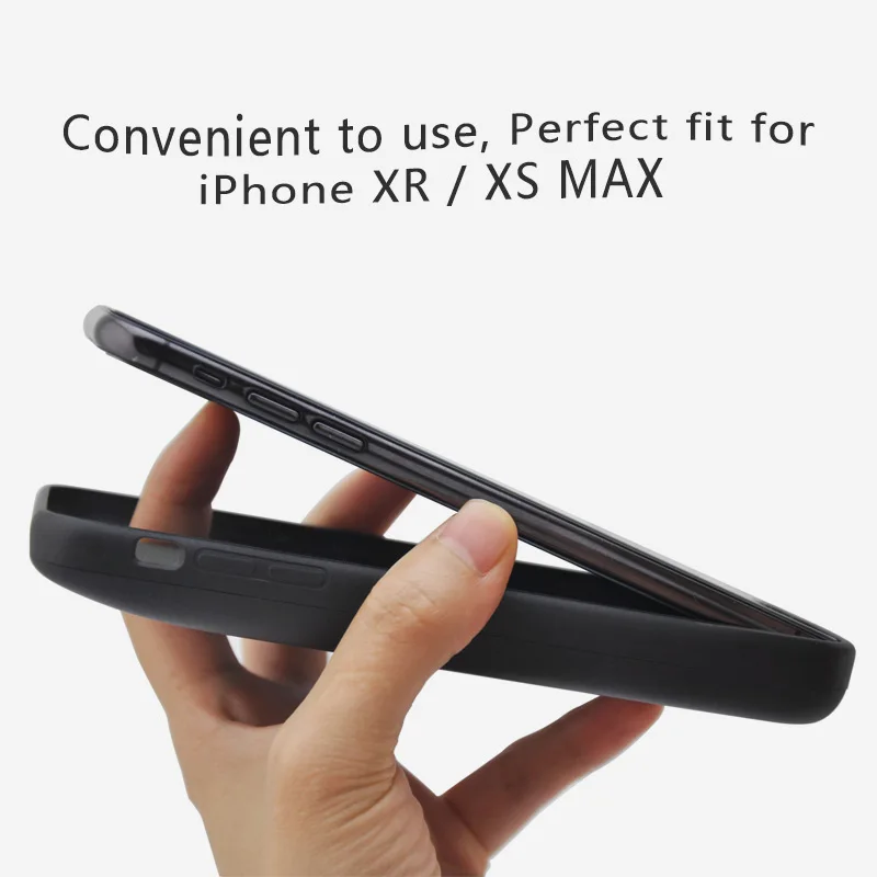 Чехол для аккумулятора 6000 мАч, чехол для iPhone XR XS MAX, внешний аккумулятор, чехол для зарядного устройства, чехол для зарядки аккумулятора, чехол для телефона