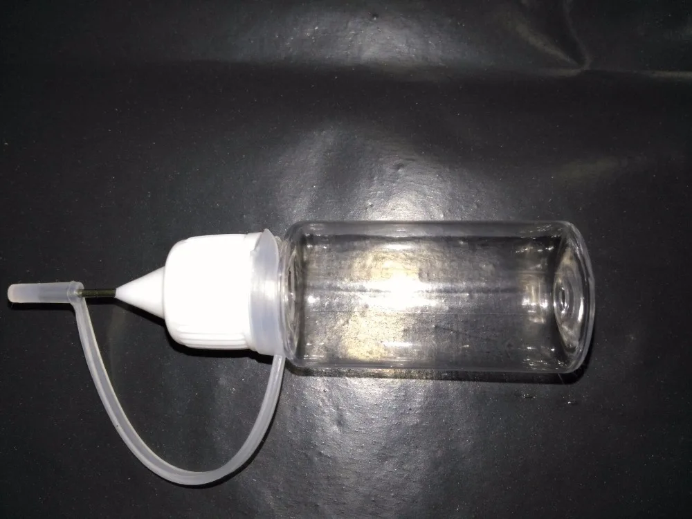 10 шт мл Новая форма PE e dropper бутылка с обычной винтовой крышкой и пластиковой иглой