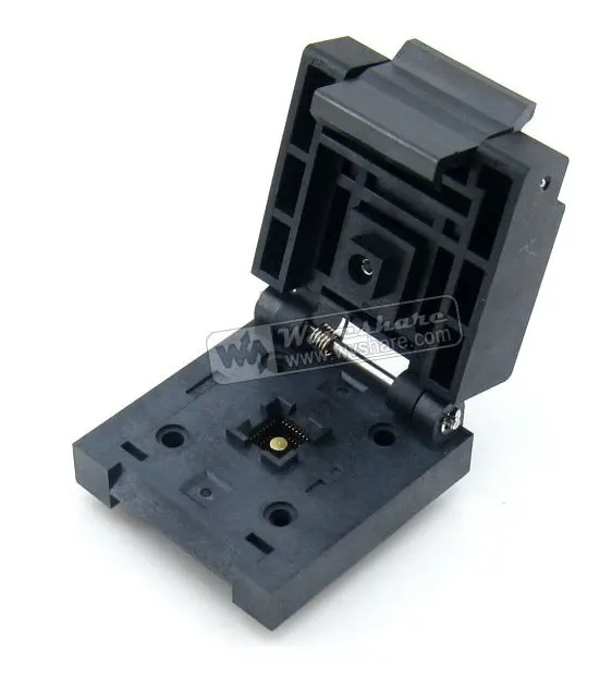 QFN32 MLP32 MLF32 QFN 32 (40) BT 0.5 02 Enplas 5x5 мм 0 5 Шаг IC тестовый ожога в гнездо с заземлением|socket