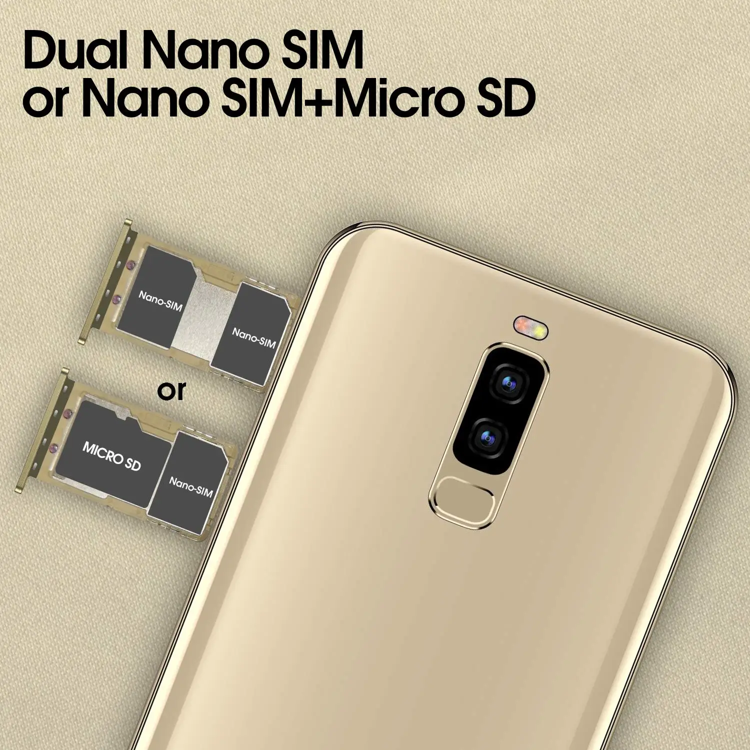 TEENO VMobile S9+ мобильный телефон Android 8,1 5,8" 19:9 полный экран 3 ГБ+ 16 Гб 13MP камера 4G мобильный телефон разблокированный
