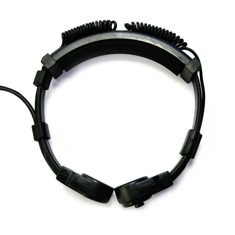 HFES New Flexible Throat Mic jack 3.5mm Microphone Covert Acoustic Tube Earpiece Headset for Iphone android moblie phone | Электроника