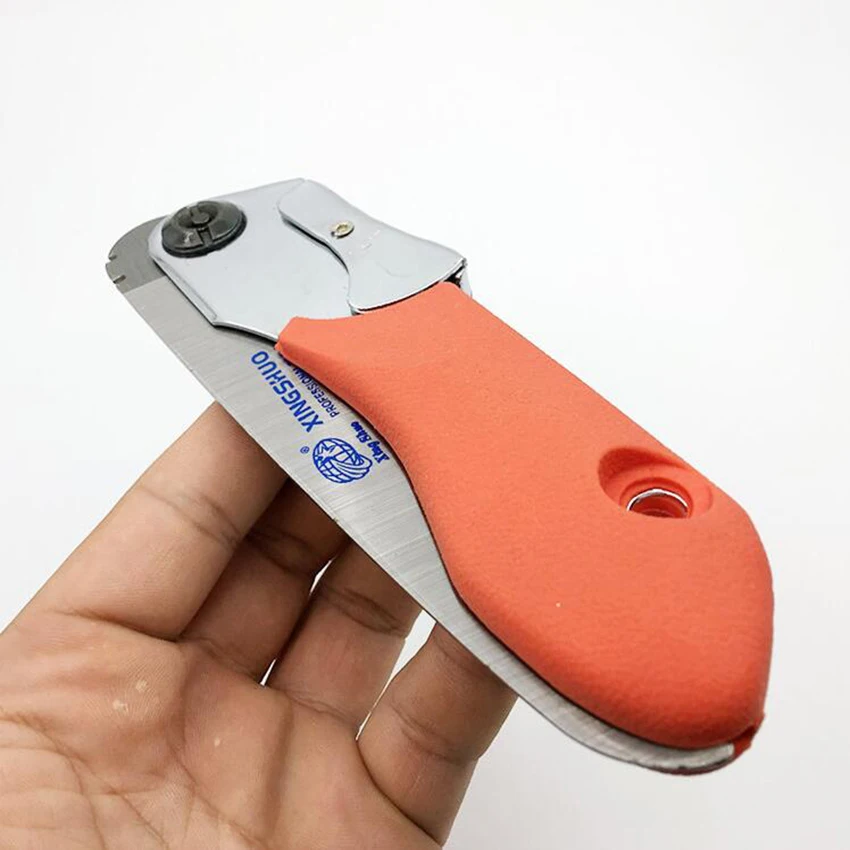 Mini Portable Home Manual Pruning Hacksaws Garden Folding Trimming Saw Household Anti-skip Hand Steel Sawing Tool | Инструменты