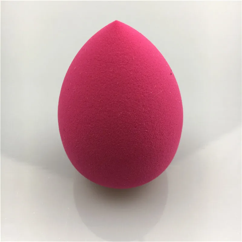 1 шт., профессиональный спонж для макияжа, не латексный, 60*40 мм, основа, мягкая форма капли воды, косметическая пуховка, гладкая пудра, пуховка