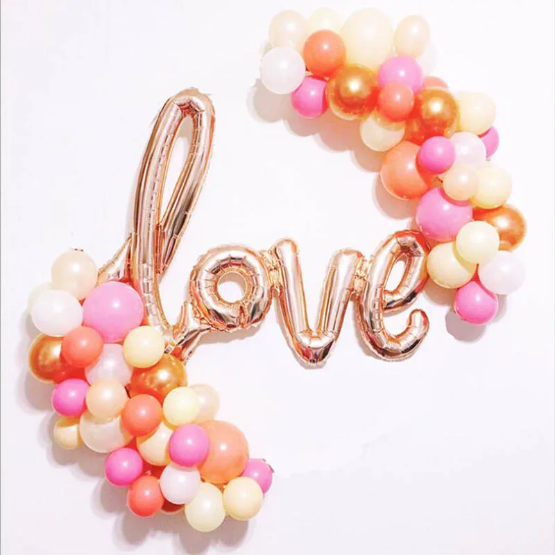 Воздушные шары из фольги с надписью «LOVE», «Heart», «anniversary», «Wedding», «Valentine Day», «Heart», «Heart» для украшения дня рождения, XNS6