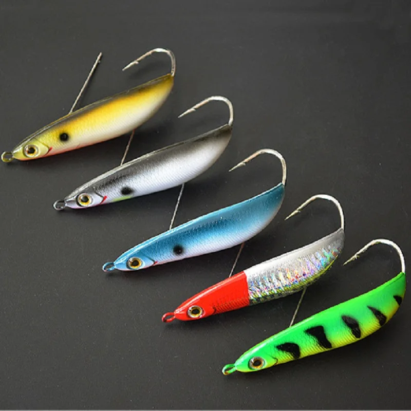 

Quality Minnow Spoon Baits 7.5cm 20g Freshwater Saltwater Crankbait Hard Bait Wobblers Ice Fishing Lure