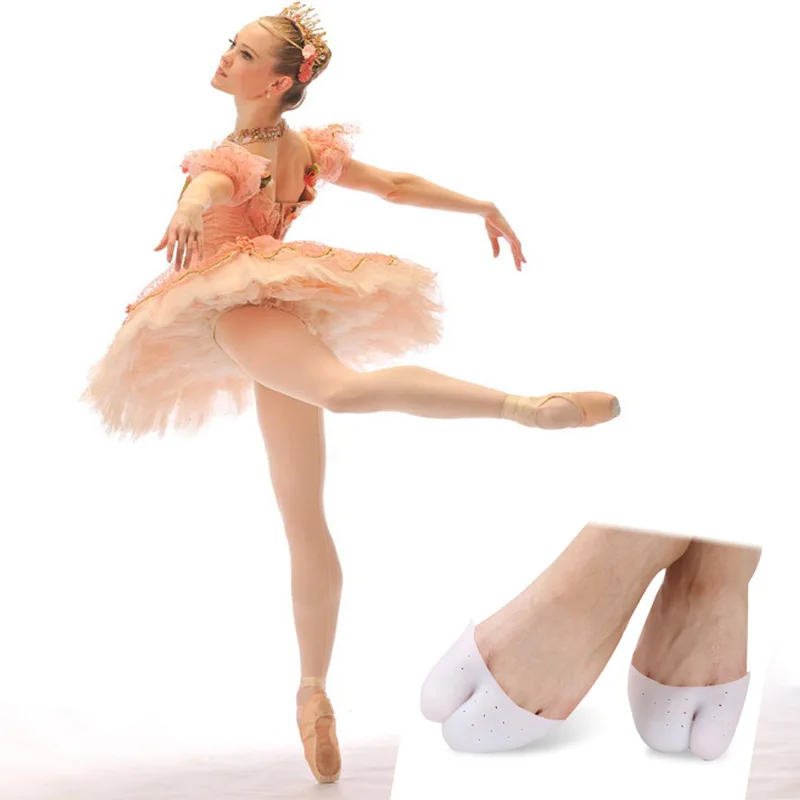 10 пар силиконовых гелевых крышек для пуантов мягкие защитные прокладки балетная