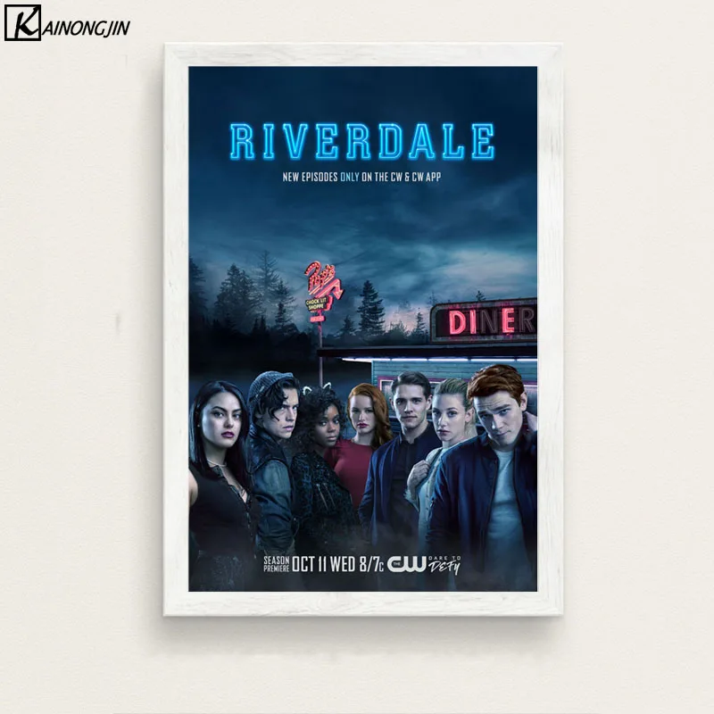 Горячая ривердейл плакат Сезон 2 3 ТВ сериал шоу поп-фильм плакаты и принты Холст Живопись стены Искусство картина для комнаты домашний декор