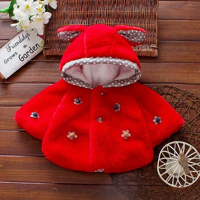 -H23-Red- Tong Baobao/Новинка г.; осенне-зимнее хлопковое утепленное клетчатое пальто для малышей с героями мультфильмов - Цвет: -H23-Red-