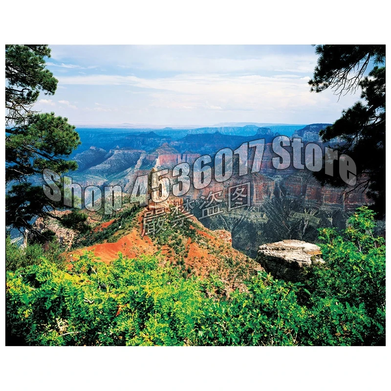 

Full DIY Diamond Painting Grand Canyon North Rim landscape canvas Embroidery Cross Stitch Needlework Diamond Mosaic Decor Gift