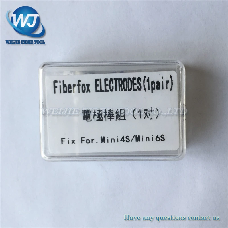 Fiberfox мини 4S 6S волоконно-оптический электрод для сварки оптоволокна волокно
