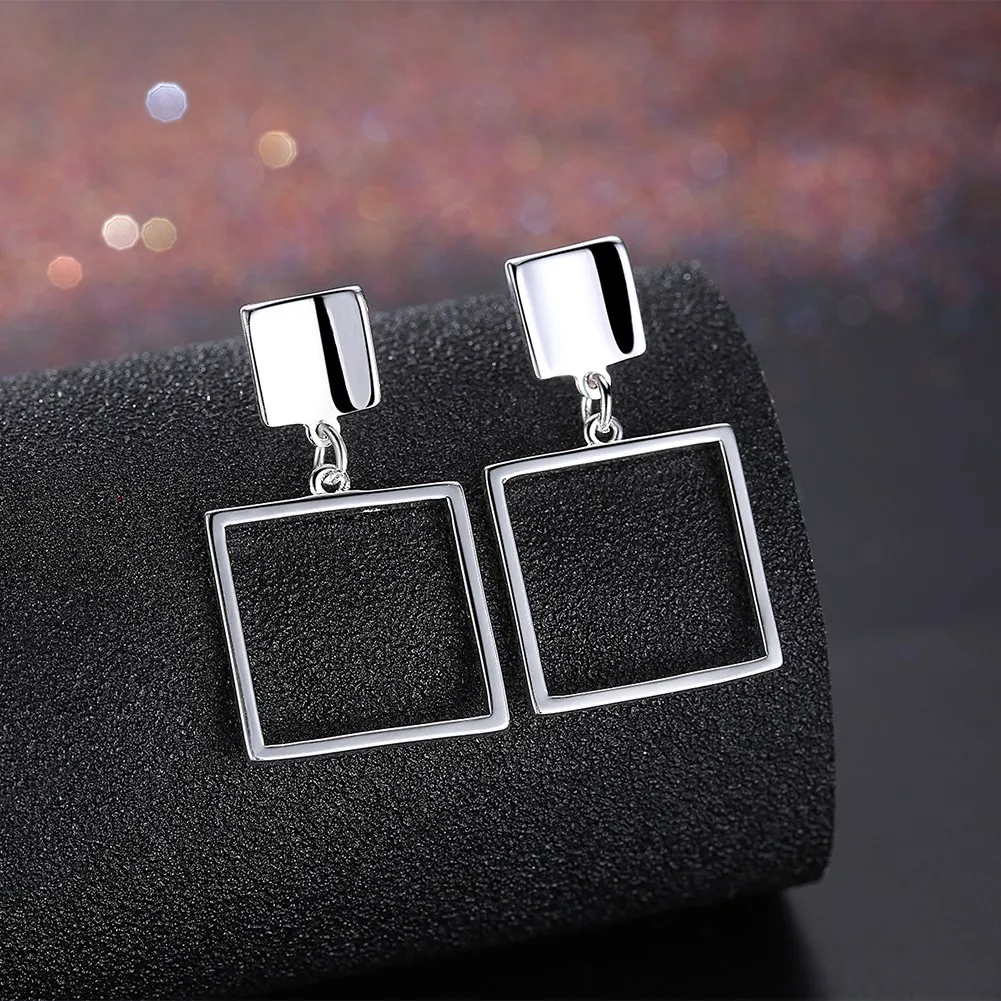 Геометрические геометрические серьги гвоздики oorknopjes ohringe aretes plata уникальные