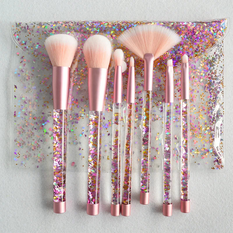Набор кистей для макияжа 7 шт.|pincel maquiagem|makeup brush set7pcs makeup brushes set |
