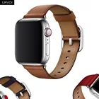 Ремешок URVOI для apple watch серии 7, 6, SE, 5, 4, 3, ремешок из телячьей кожи с классической пряжкой, современный дизайн, GEN.2, 41 мм, 45 мм