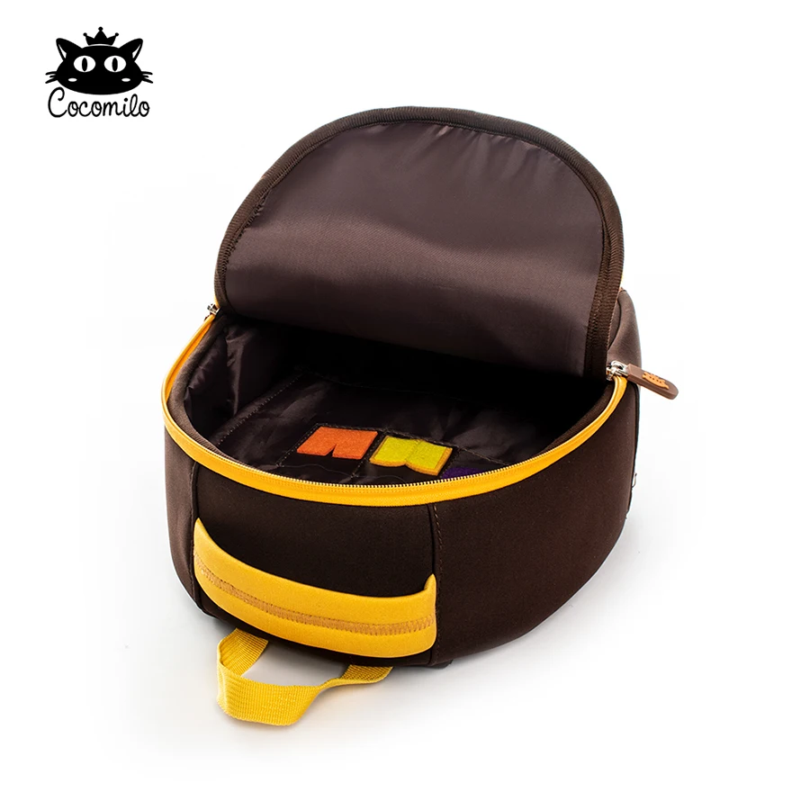 Cocomilo Waterproof Kids 3D Cute Monkey Cartoon Toddler Backpack Forest King Animals Pre School Baby Bags for 3-6 Years Old