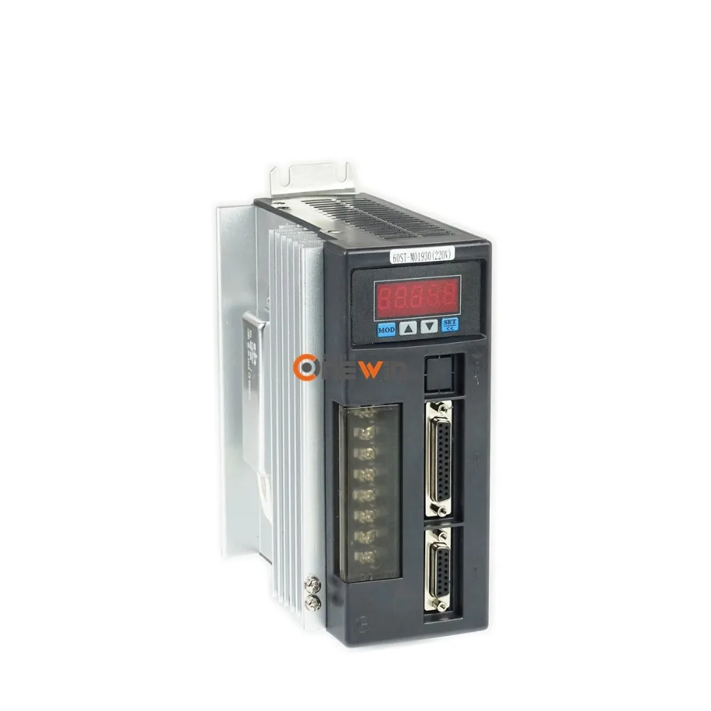 600W AC серво-двигатель в комплекте 60ST-M01930+ AASD-15A драйвера диаметром 60 мм 220V 1.91NM 3000 об/мин